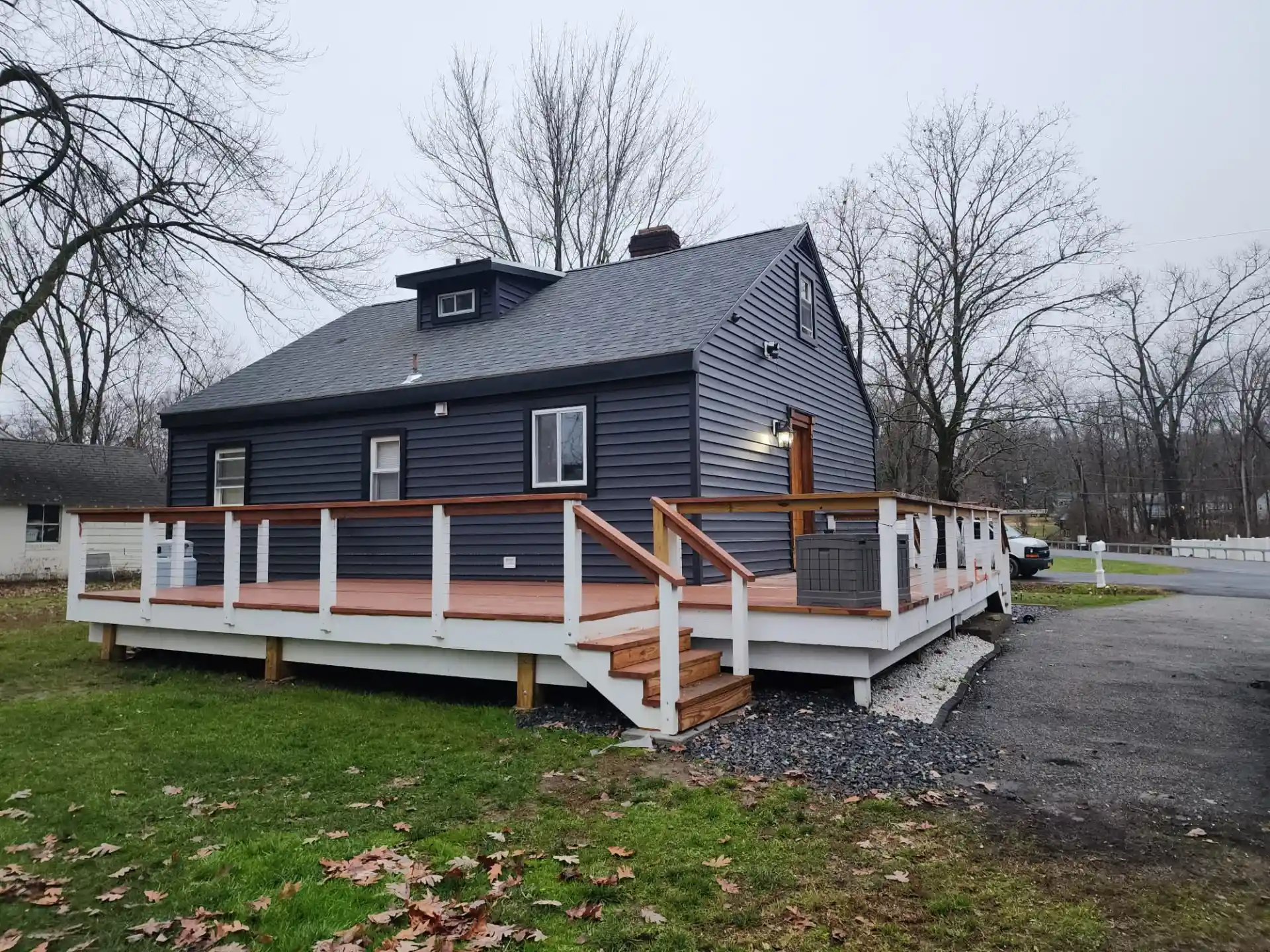 Deck before construction by Eagle Sky Solutions