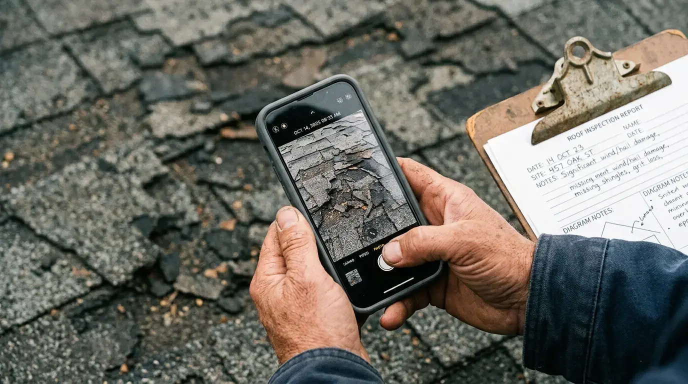 Does my roofer work with insurance claims how the process works