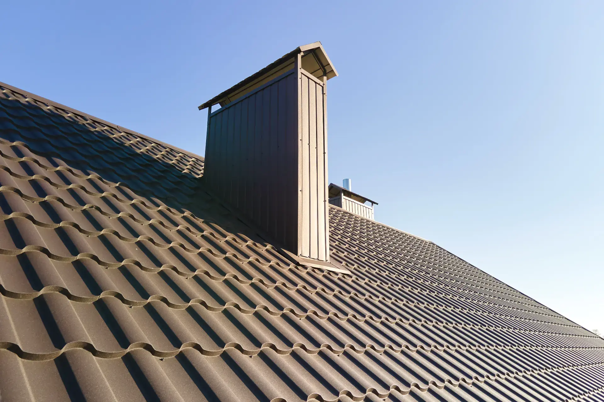 Metal roofing installation in New York by Eagle Sky Solutions